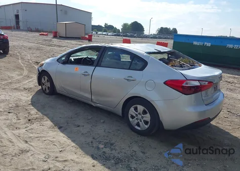 2016 Kia Forte Lx из США, поврежденный, VIN KNAFK4A61G5536450